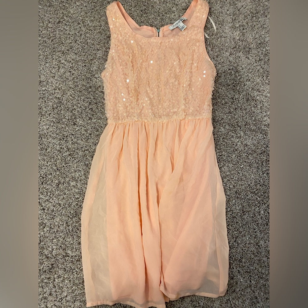 Pink formal dress